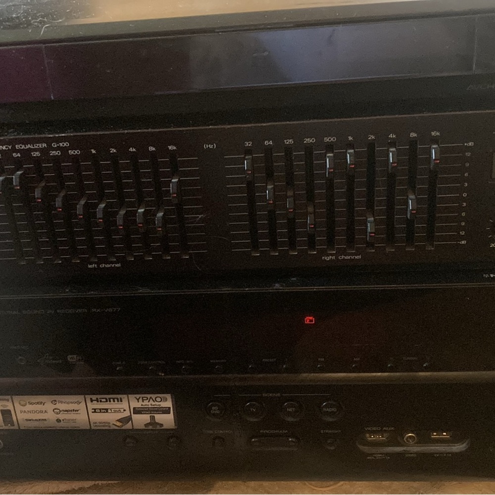 Audio Equalizer and Receiver Set
